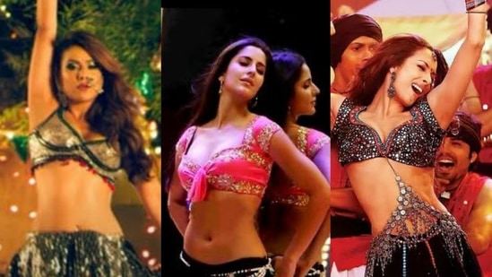 Nia Sharma says she looked at dance numbers of Katrina Kaif and Malaika Arora to prepare for her latest music video.