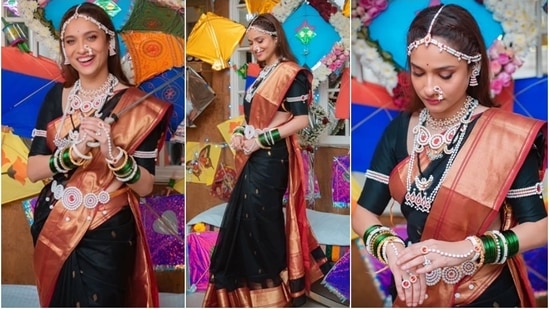 Ankita Lokhande celebrates first Makar Sankranti after wedding.&nbsp;