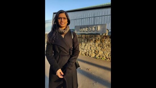 “I am excited to share that I joined @UNESCO HQ Paris as an education policy and research consultant this year. #newbeginnings I’ll be working with the global education monitoring @GEMReport team ad supporting the development,” Divya tweeted. (HT Photo)