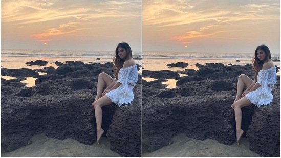 Mouni sat barefoot on beachside rocks or twirled on the beach to get pictures clicked in the ensemble. She also enjoyed a stunning sunset and the calm sea. The photos gave us wanderlust goals, as we ended up missing our past holidays. What about you?(Instagram/@imouniroy)