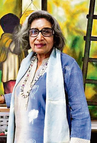‘As people get busier and travel more, they also end up missing home-cooked meals a little more. That’s where we come in,’ says Radha Daga, 80, managing director of Triguni Eze Eats. ‘As people get busier and travel more, they also end up missing home-cooked meals a little more. That’s where we come in,’ says Radha Daga, 80, managing director of Triguni Eze Eats.