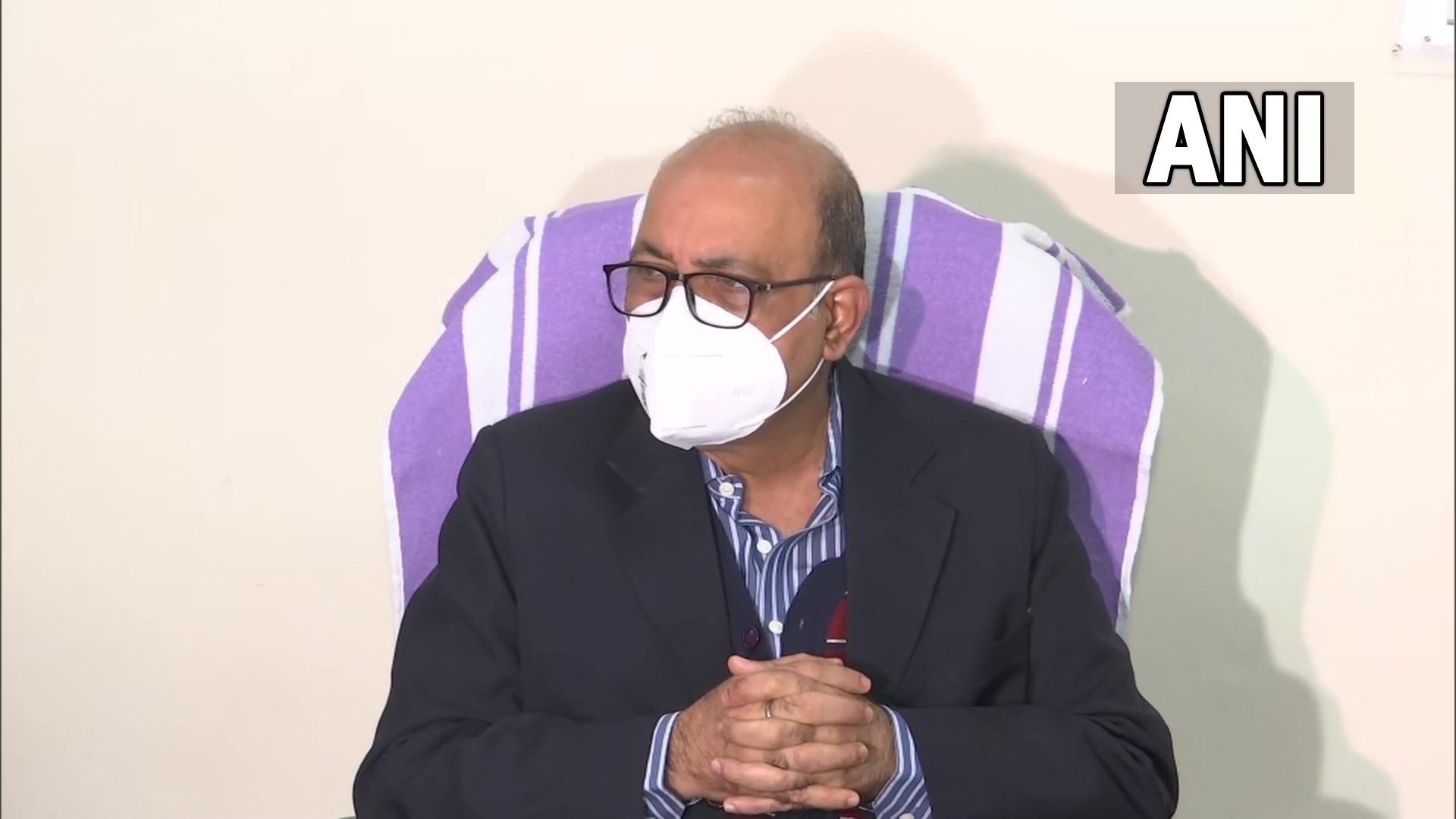 Dr Arvind, superintendent of JK Lone Hospital, Jaipur. (ANI Twitter)