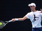Serbian tennis player Novak Djokovic