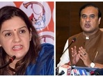 Shiv Sena MP Priyanka Chaturvedi and Assam chief minister Himanta Biswa Sarma was caught in a Twitter spat after Priyanka criticised CM's act of reprimanding a deputy commissioner. Shiv Sena MP Priyanka Chaturvedi and Assam chief minister Himanta Biswa Sarma was caught in a Twitter spat after Priyanka criticised CM's act of reprimanding a deputy commissioner. 