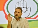 Congress leader Rahul Gandhi.