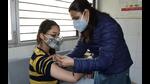 A medic administers Covid vaccine to a teen in Ludhiana at the civil surgeon’s office. The vaccination drive for this group began on January 3. (HT Photo) A medic administers Covid vaccine to a teen in Ludhiana at the civil surgeon’s office. The vaccination drive for this group began on January 3. (HT Photo)
