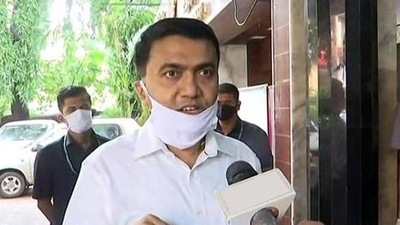 Goa CM Pramod Sawant had earlier told reporters the party's parliamentary board will finalise the names of candidates for the polls on January 16, a day after BJP functionaries meet with the top brass. (File photo) Goa CM Pramod Sawant had earlier told reporters the party's parliamentary board will finalise the names of candidates for the polls on January 16, a day after BJP functionaries meet with the top brass. (File photo)