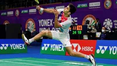 India's Lakshya Sen&nbsp; (PTI)