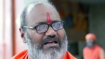 Hindu seer Yati Narsinghanand&nbsp; (File Photo)