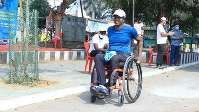 After achieving the record, Kamalakanta Nayak said nothing is impossible in life. (HT Photo) After achieving the record, Kamalakanta Nayak said nothing is impossible in life. (HT Photo)