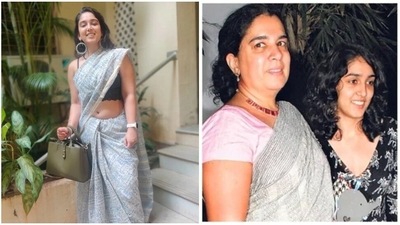 Ira Khan shared a post on Instagram.