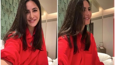 Katrina Kaif shared a new series of selfies on Instagram. Katrina Kaif shared a new series of selfies on Instagram.