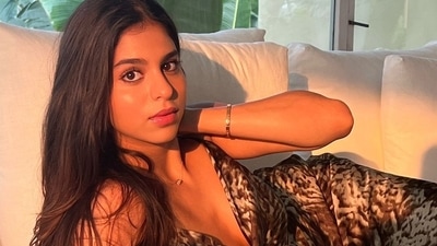 Suhana Khan hid her face in her latest photo. Suhana Khan hid her face in her latest photo.