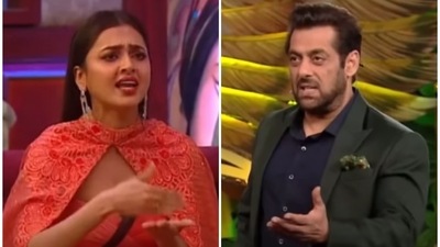 Tejasswi Prakash got upset about her boyfriend Karan Kundrra being continuously teased with Shamita Shetty. Tejasswi Prakash got upset about her boyfriend Karan Kundrra being continuously teased with Shamita Shetty.