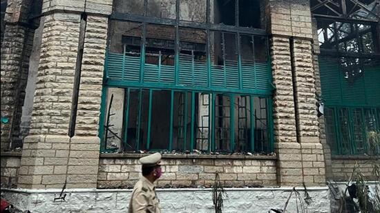 The fire at Secunderabad Club gutted the Main Club House which was given heritage status in 2017