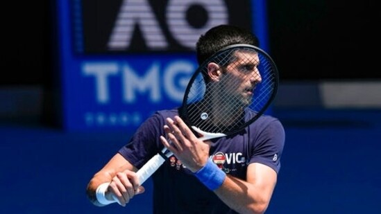Defending men's champion Serbia's Novak Djokovic&nbsp;(AP)