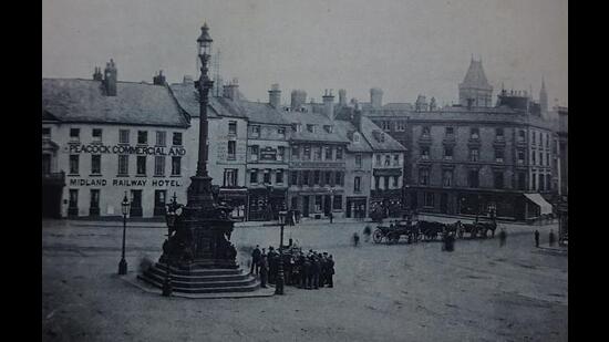 Isaac Fountain in Northampton (The Tale of Two Fountains Made in Northampton” by Arun and Jona Kotnis.) Isaac Fountain in Northampton (The Tale of Two Fountains Made in Northampton” by Arun and Jona Kotnis.)