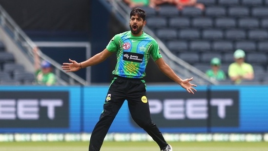 File photo of Haris Rauf.(Twitter/StarsBBL) File photo of Haris Rauf.(Twitter/StarsBBL)