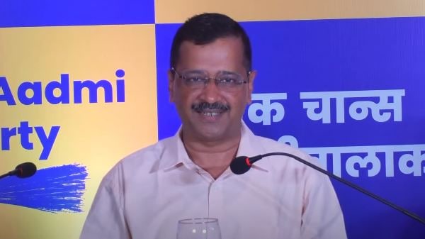 AAP's national convener and Delhi chief minister Arvind Kejriwal. (Screengrab)