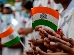 India is celebrating the 75th year of its Independence this year.(AP) India is celebrating the 75th year of its Independence this year.(AP)