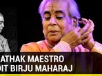 Pandit Birju Maharaj, legendary Kathak dancer no more Pandit Birju Maharaj, legendary Kathak dancer no more