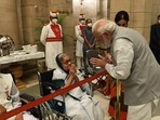 PM Modi remembered Shanti Devi as a voice of the poor and underprivileged. PM Modi remembered Shanti Devi as a voice of the poor and underprivileged.