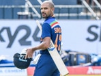 The return of Shikhar Dhawan(PTI) The return of Shikhar Dhawan(PTI)
