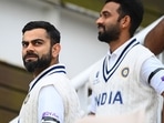 Former India captain Virat Kohli and teammate Ajinkya Rahane(Getty Images) Former India captain Virat Kohli and teammate Ajinkya Rahane(Getty Images)