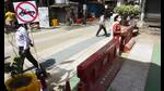 On March 20 last year, the Municipal Corporation of Gurugram had attempted to turn a 600-metre stretch of the main Sadar Bazar market, between Jama Masjid and old post office, into a pedestrian-friendly one. (Vipin Kumar/HT PHOTO) On March 20 last year, the Municipal Corporation of Gurugram had attempted to turn a 600-metre stretch of the main Sadar Bazar market, between Jama Masjid and old post office, into a pedestrian-friendly one. (Vipin Kumar/HT PHOTO)