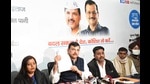 AAP is also using its Delhi formula for selection of candidates based on triple ‘C’ which stands for crime, corruption and character. (HT) AAP is also using its Delhi formula for selection of candidates based on triple ‘C’ which stands for crime, corruption and character. (HT)