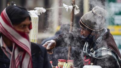The mercury was likely to plunge to 8 degrees Celsius. (PTI)