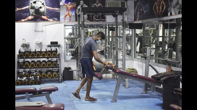 From agreeing to refund money for the days the gym is shut to heavy discounts, gym owners are trying various ways to gain membership. (Photo: Vipin Kumar/HT) From agreeing to refund money for the days the gym is shut to heavy discounts, gym owners are trying various ways to gain membership. (Photo: Vipin Kumar/HT)