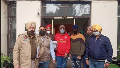 The Ludhiana DCP added that a case of carjacking at gunpoint had been lodged against the accused at the Vadaliwala police station in Fatehgarh Sahib. The pistol used in the crime has been recovered. (HT Photo) The Ludhiana DCP added that a case of carjacking at gunpoint had been lodged against the accused at the Vadaliwala police station in Fatehgarh Sahib. The pistol used in the crime has been recovered. (HT Photo)