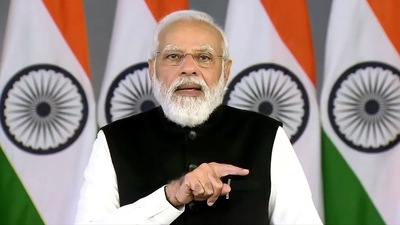 “India's commitment towards deep economic reforms makes it the most attractive destination for investment," Narendra Modi said. (ANI) “India's commitment towards deep economic reforms makes it the most attractive destination for investment," Narendra Modi said. (ANI)