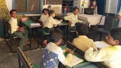 An official note from the chief minister’s office (CMO) said the cabinet decided that a legislation on making English medium compulsory in all the government schools be enacted in the forthcoming budget session of the state assembly, likely to be held next month. (HT Archives) An official note from the chief minister’s office (CMO) said the cabinet decided that a legislation on making English medium compulsory in all the government schools be enacted in the forthcoming budget session of the state assembly, likely to be held next month. (HT Archives)