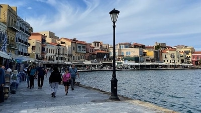 Greek authorities say the non-vaccinated remain at high risk for hospitalization from the coronavirus. (Sarah hucal/DW) Greek authorities say the non-vaccinated remain at high risk for hospitalization from the coronavirus. (Sarah hucal/DW)