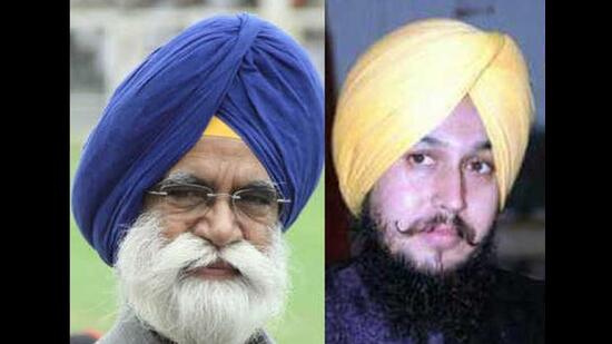 Former Punjab minister Sarwan Singh Phillaur and his son Damanvir Phillaur will be joining the Shiromani Akali Dal (Sanyukt) on Monday. (HT file photo)