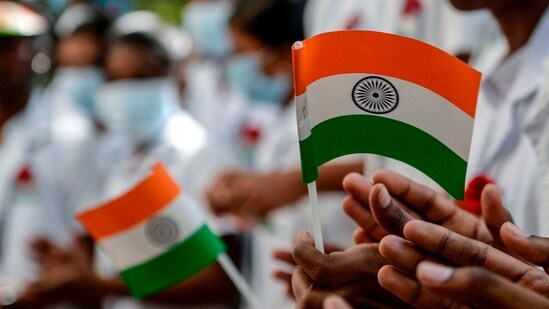 India is celebrating the 75th year of its Independence this year.(AP)