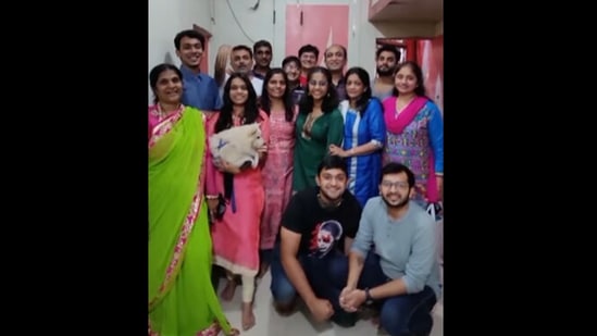Screengrab from the video shared by Humans of Bombay on the chosen family that started with a friendship 30 years ago.&nbsp;(instagram/@officialhumansofbombay)