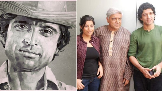 Javed Akhtar's children Farhan Akhtar and Zoya Akhtar wish him on his birthday,