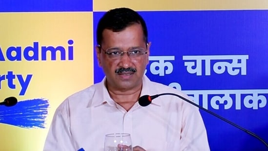 AAP chief Arvind Kejriwal has ruled himself out of the race in Punjab.&nbsp;(ANI Photo)