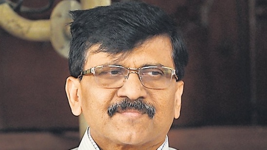 File photo of Shiv Sena leader and MP Sanjay Raut&nbsp;(HT_PRINT)