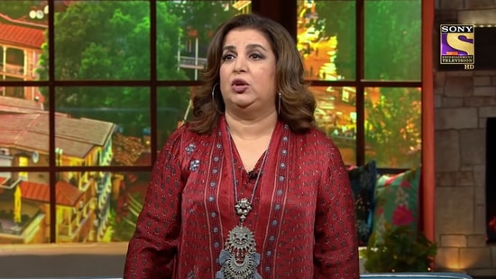 Farah Khan on The Kapil Sharma Show.