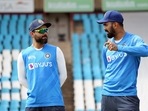 Former Indian Test captain Virat Kohli with teammate KL Rahul(ANI) Former Indian Test captain Virat Kohli with teammate KL Rahul(ANI)
