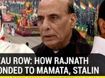 TABLEAU ROW: HOW RAJNATH RESPONDED TO MAMATA, STALIN