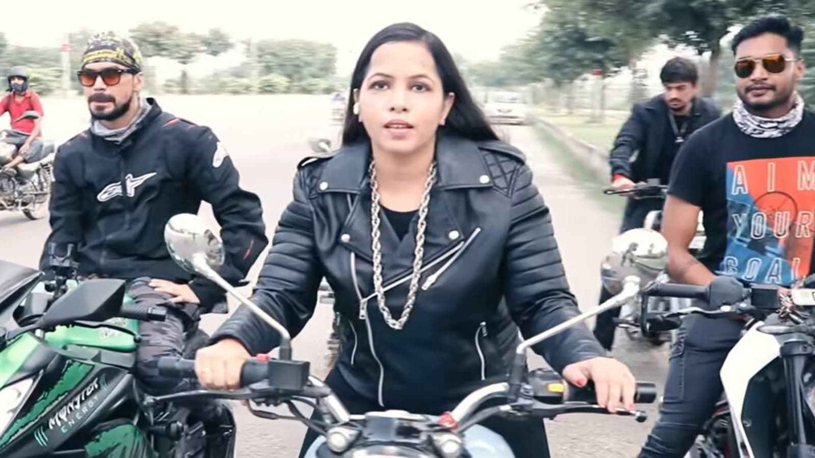 Dhinchak Pooja says she's a 'biker' in her new song. Watch - Hindustan Times