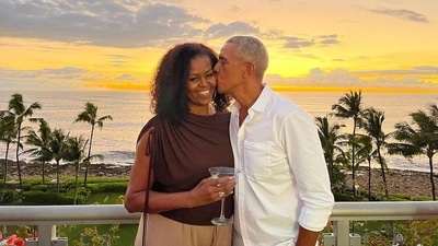 Barack Obama kisses his 'love, partner, best friend' Michelle Obama in her 58th birthday wish: Read post here Barack Obama kisses his 'love, partner, best friend' Michelle Obama in her 58th birthday wish: Read post here