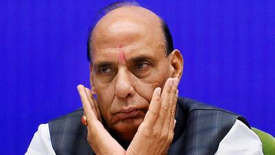 In his letter, Union defence minister Rajnath Singh wrote that the tableaux proposed by different states and union territories are selected after several rounds of evaluation by a committee consisting of experts from the fields of arts, culture, music and dance. (PTI PHOTO.)
