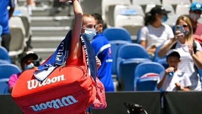 Australian Open 2022: Undercooked Kvitova bows out after 'painful' defeat (AP) Australian Open 2022: Undercooked Kvitova bows out after 'painful' defeat (AP)