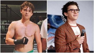 Tom Holland poses in a new picture. Tom Holland poses in a new picture.